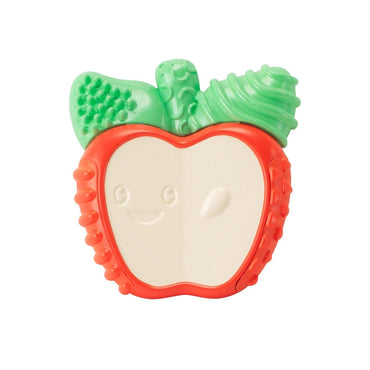 Infantino Lil' Nibbles Vibrating Teether – Apple Shape, Multicolor, 0+ Months | Premium Baby Toy in Qatar – Toysaro.com