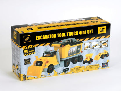 CAT SCREWTRUCK 4IN1 - Premium for Kids in Qatar | Toysaro.com