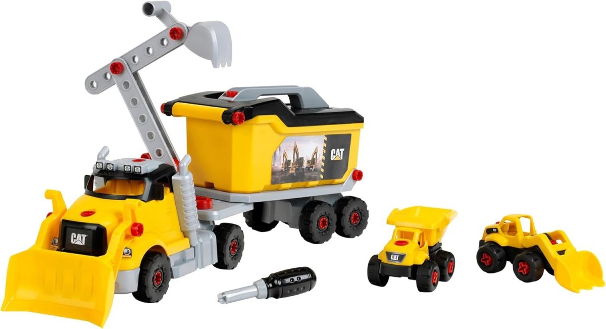 CAT SCREWTRUCK 4IN1 - Premium for Kids in Qatar | Toysaro.com