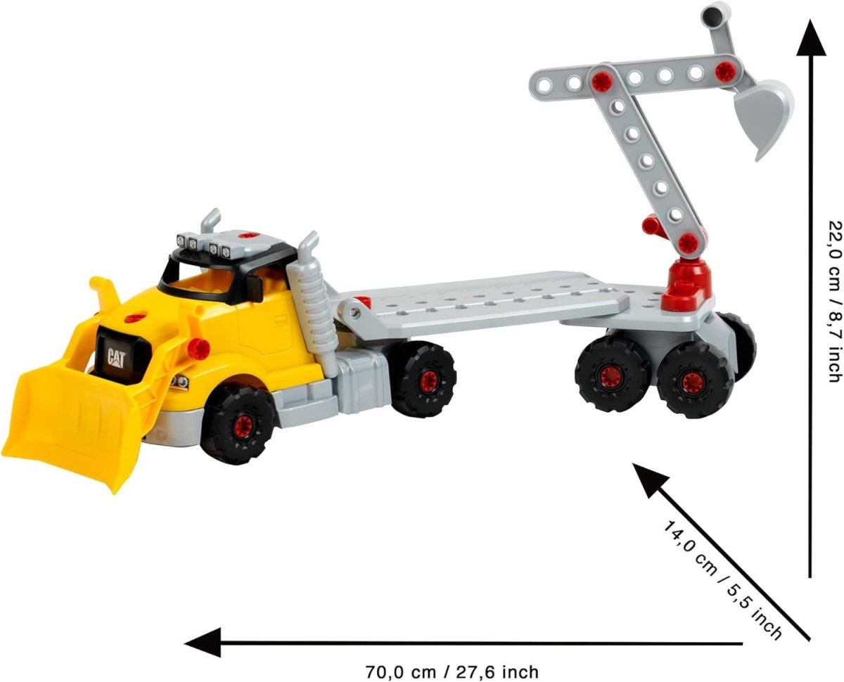 CAT SCREWTRUCK 4IN1 - Premium for Kids in Qatar | Toysaro.com