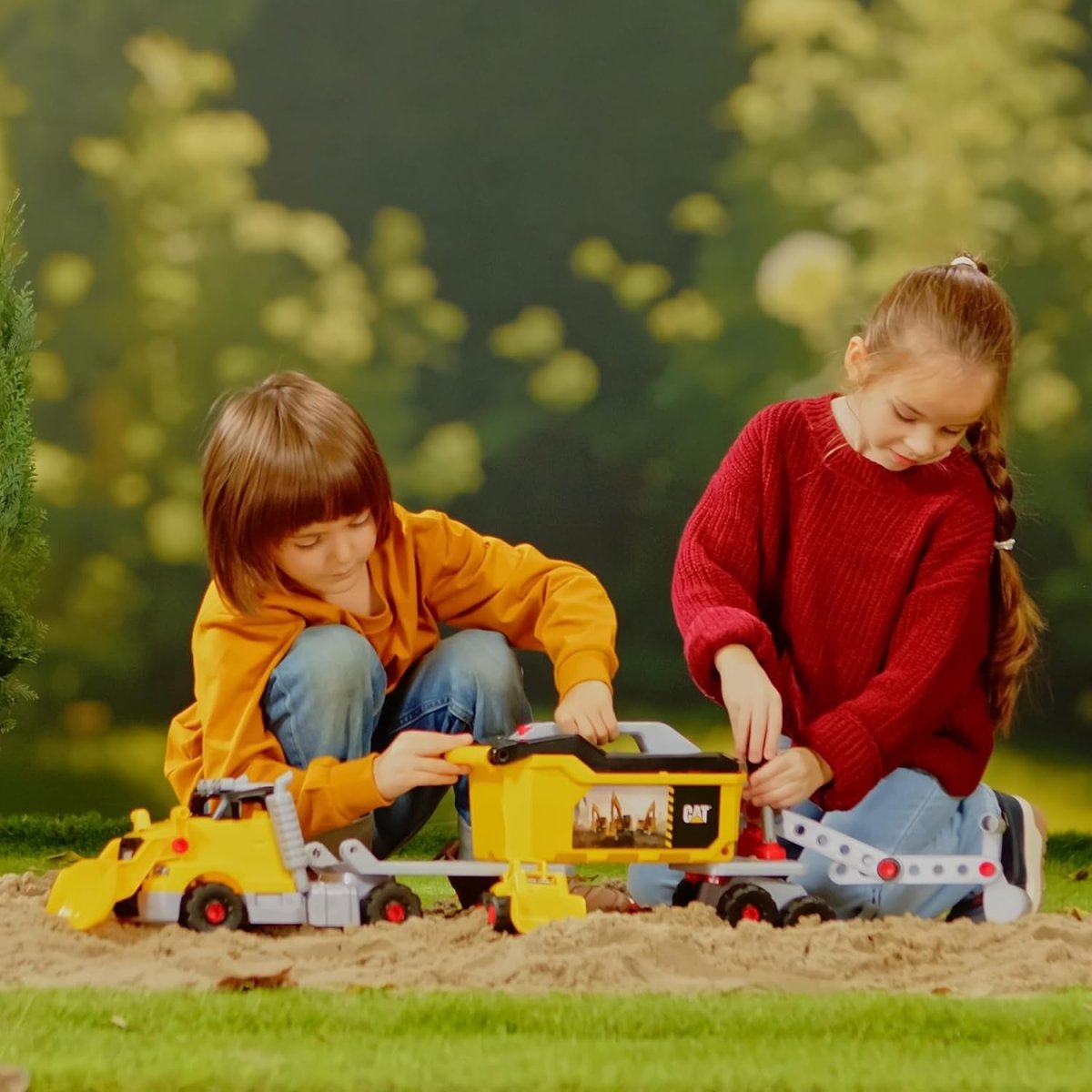 CAT SCREWTRUCK 4IN1 - Premium for Kids in Qatar | Toysaro.com