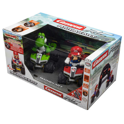 RC MARIO KART TWIN PACK MARIO QUAD 1:40  MARIO & YOSHI