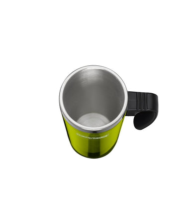 ThermoCafe by Thermos 400ml Kids Mug – Stainless Steel with Plastic Cover, Lime Green | Toysaro.com