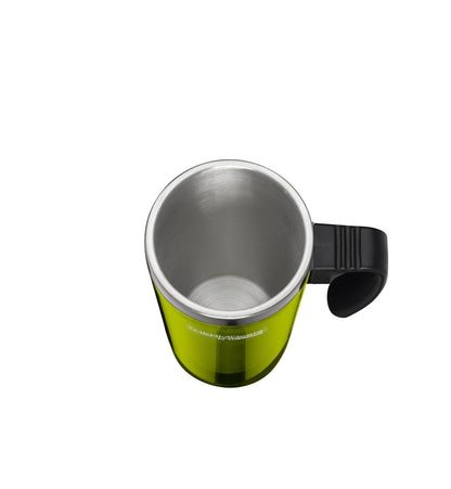 ThermoCafe by Thermos 400ml Kids Mug – Stainless Steel with Plastic Cover, Lime Green | Toysaro.com
