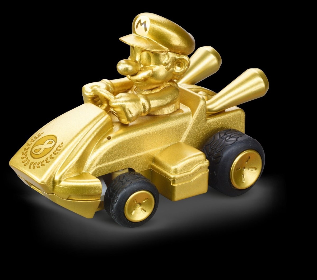 RC MARIO KART MINI MARIO GOLD - Premium for Kids in Qatar | Toysaro.com