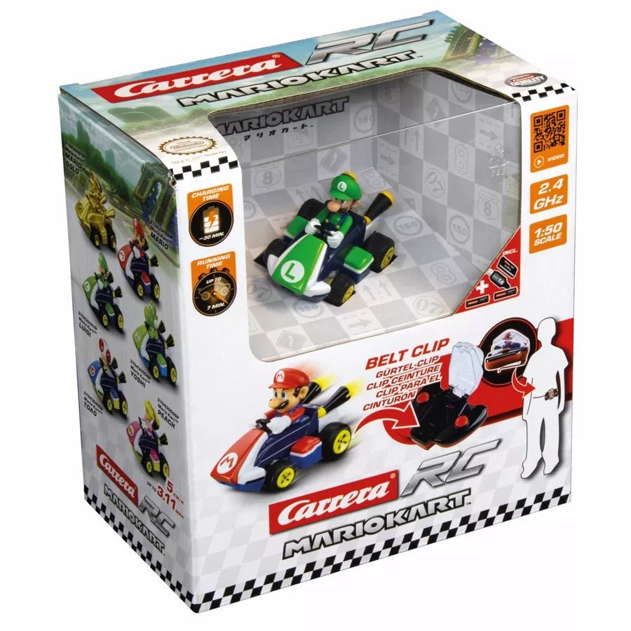 RC MARIO KART MINI LUIGI - Premium for Kids in Qatar | Toysaro.com