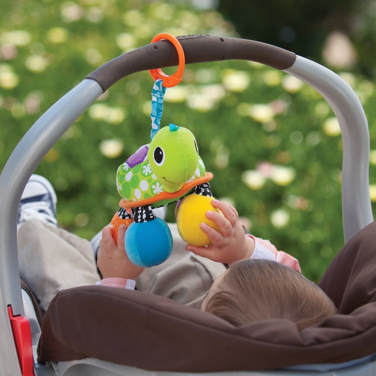 INFANTINO TURTLE MIRROR PAL - GREEN - Premium for Kids in Qatar | Toysaro.com