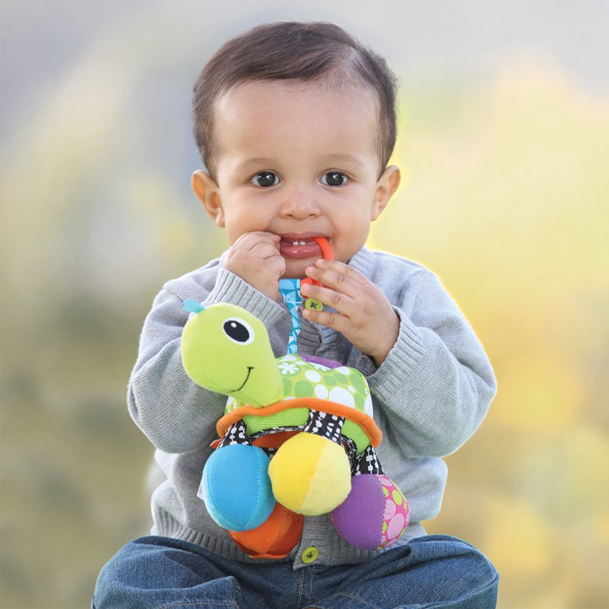INFANTINO TURTLE MIRROR PAL - GREEN - Premium for Kids in Qatar | Toysaro.com