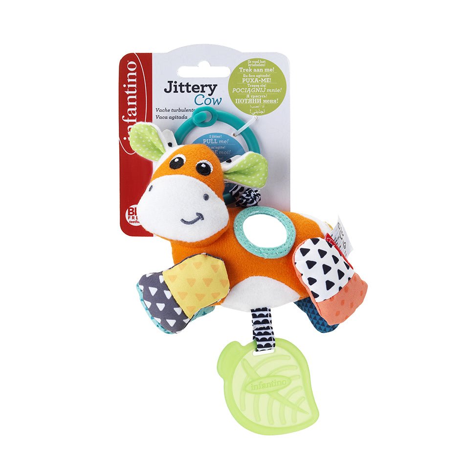 JITTERY COW - GREEN - Premium for Kids in Qatar | Toysaro.com