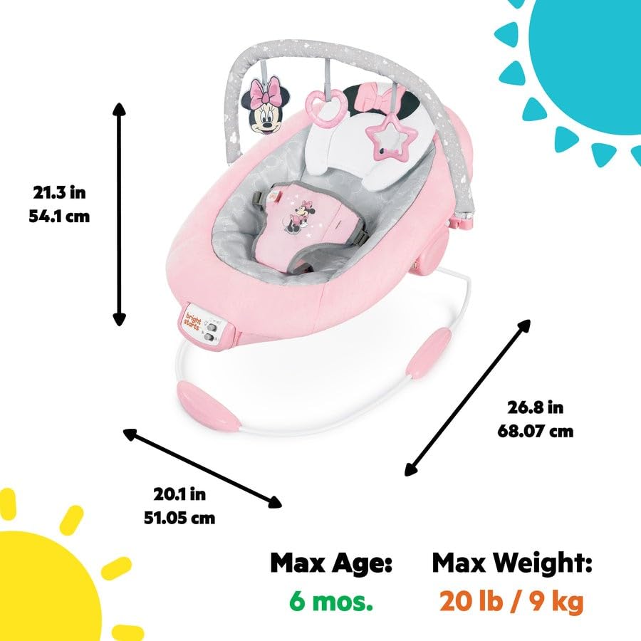Minnie Mouse Rosy Skies ™ Comfy Bouncer