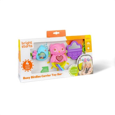 BRIGHT STARTS™ BUSY BIRDIES CARRIER TOY BAR TAKE - ALONG TOY - Premium for Kids in Qatar | Toysaro.com