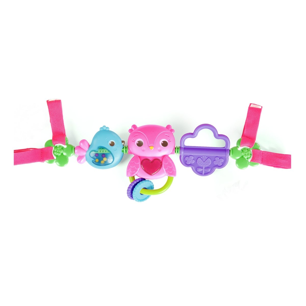 BRIGHT STARTS™ BUSY BIRDIES CARRIER TOY BAR TAKE - ALONG TOY - Premium for Kids in Qatar | Toysaro.com