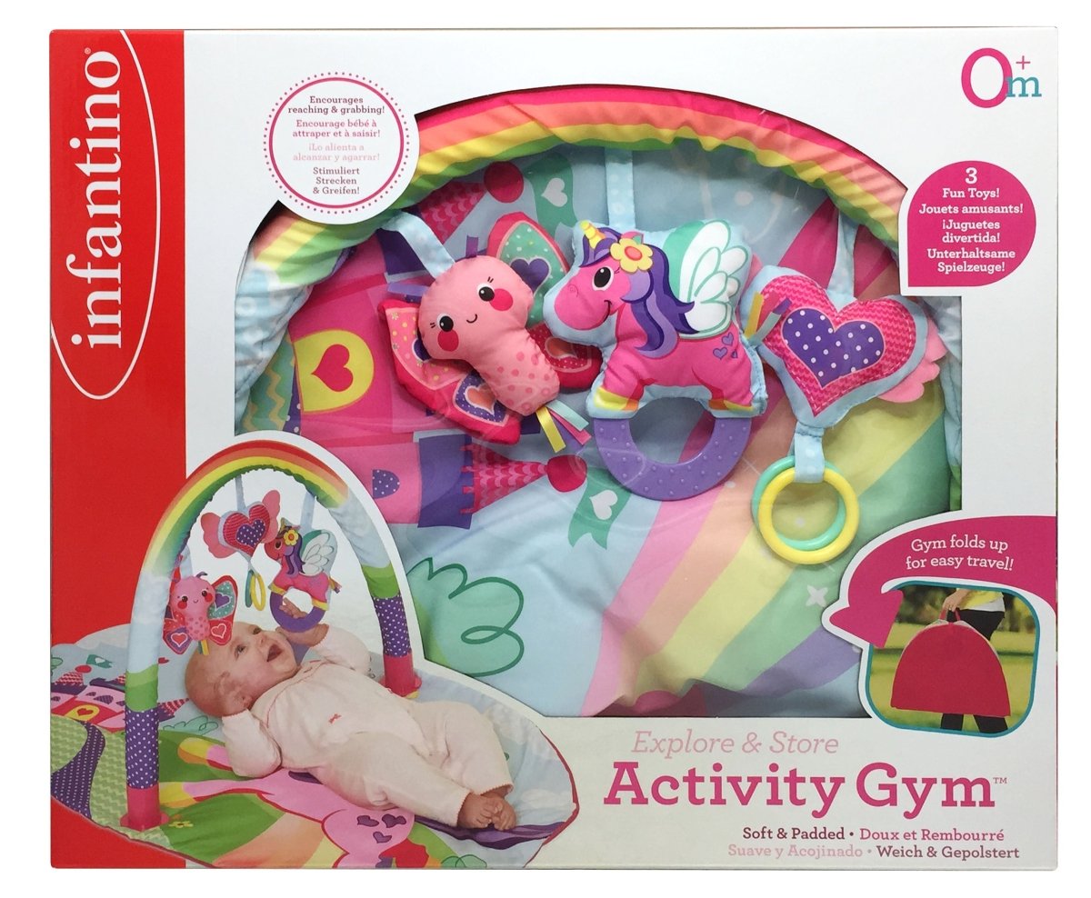 INFANTINO EXPLORE & STORE ACTIVITY GYM (SPARKLE) - Premium for Kids in Qatar | Toysaro.com