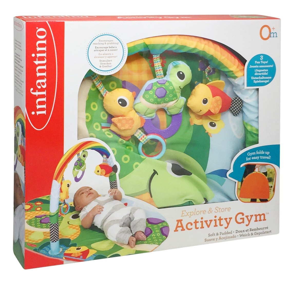 EXPLORE & STORE ACTIVITY GYM (TURTLES) - Premium for Kids in Qatar | Toysaro.com