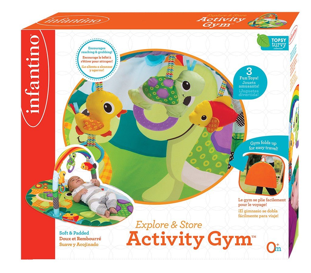 EXPLORE & STORE ACTIVITY GYM (TURTLES) - Premium for Kids in Qatar | Toysaro.com
