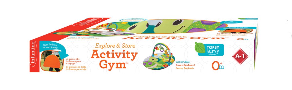 EXPLORE & STORE ACTIVITY GYM (TURTLES) - Premium for Kids in Qatar | Toysaro.com