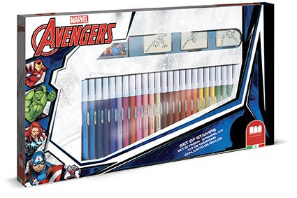 AVENGERS 36 FELT TIP PENS - Premium for Kids in Qatar | Toysaro.com