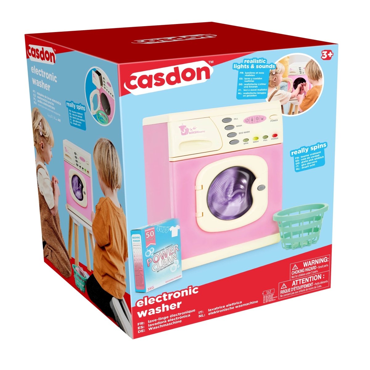 CASDON PINK WASHER - Premium for Kids in Qatar | Toysaro.com