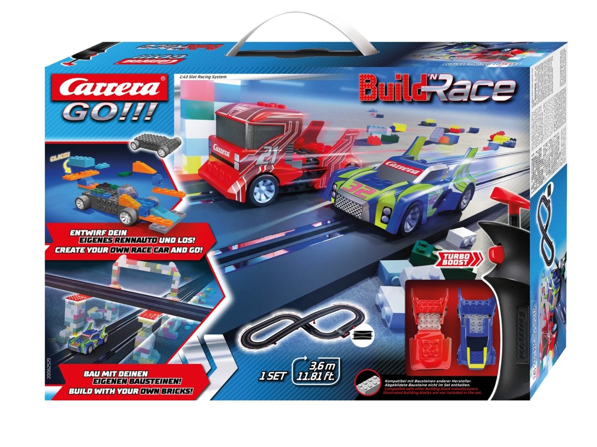 GO! BUILD N RACE RACING SET(3.6M) - Premium for Kids in Qatar | Toysaro.com