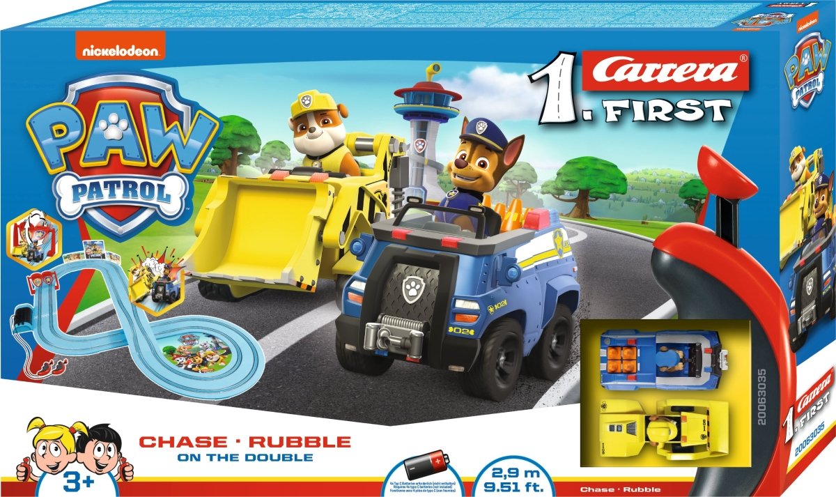 PAW PATROL CHASE VZ RUBBLE(2.4M) - Premium for Kids in Qatar | Toysaro.com
