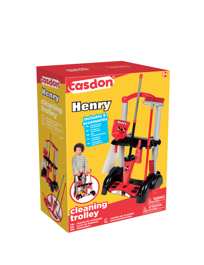 HENRY CLEANING TROLLEY - Premium for Kids in Qatar | Toysaro.com