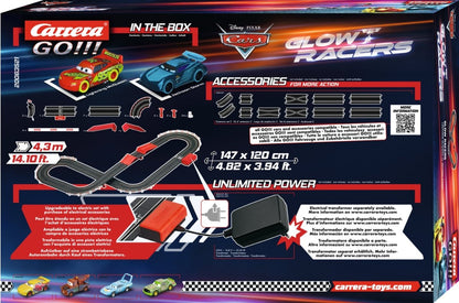 GO! CARS GLOW RACERS(4.3M) - Premium for Kids in Qatar | Toysaro.com