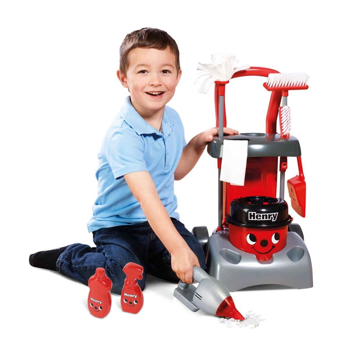 DELUXE HENRY CLEANING TROLLEY - Premium for Kids in Qatar | Toysaro.com
