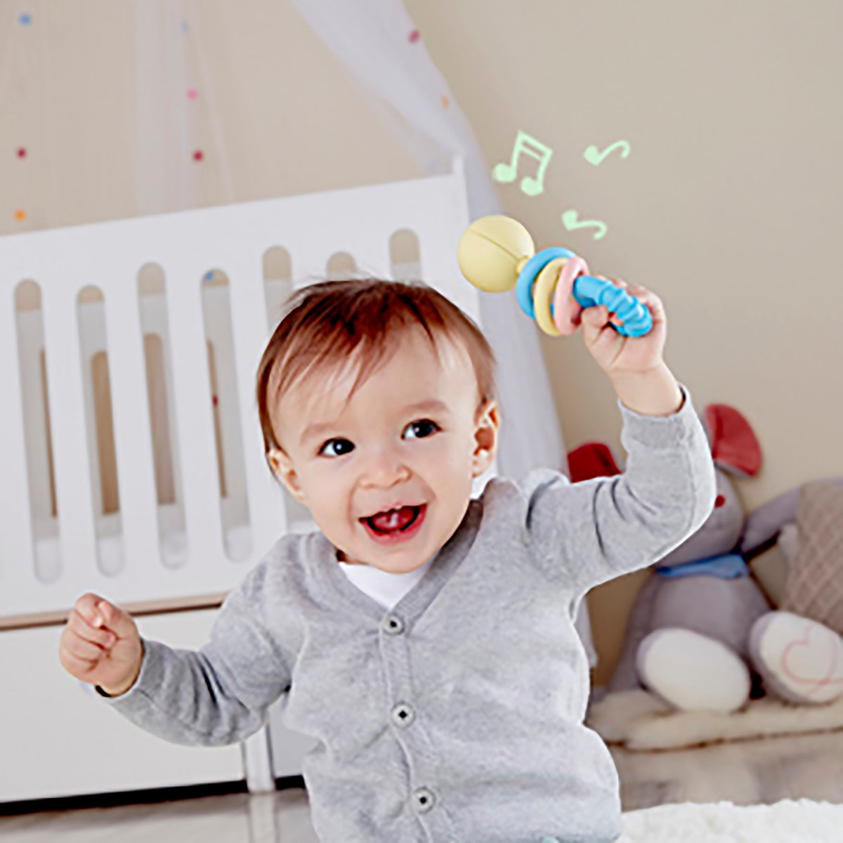 Hape Rattling Rings Teether