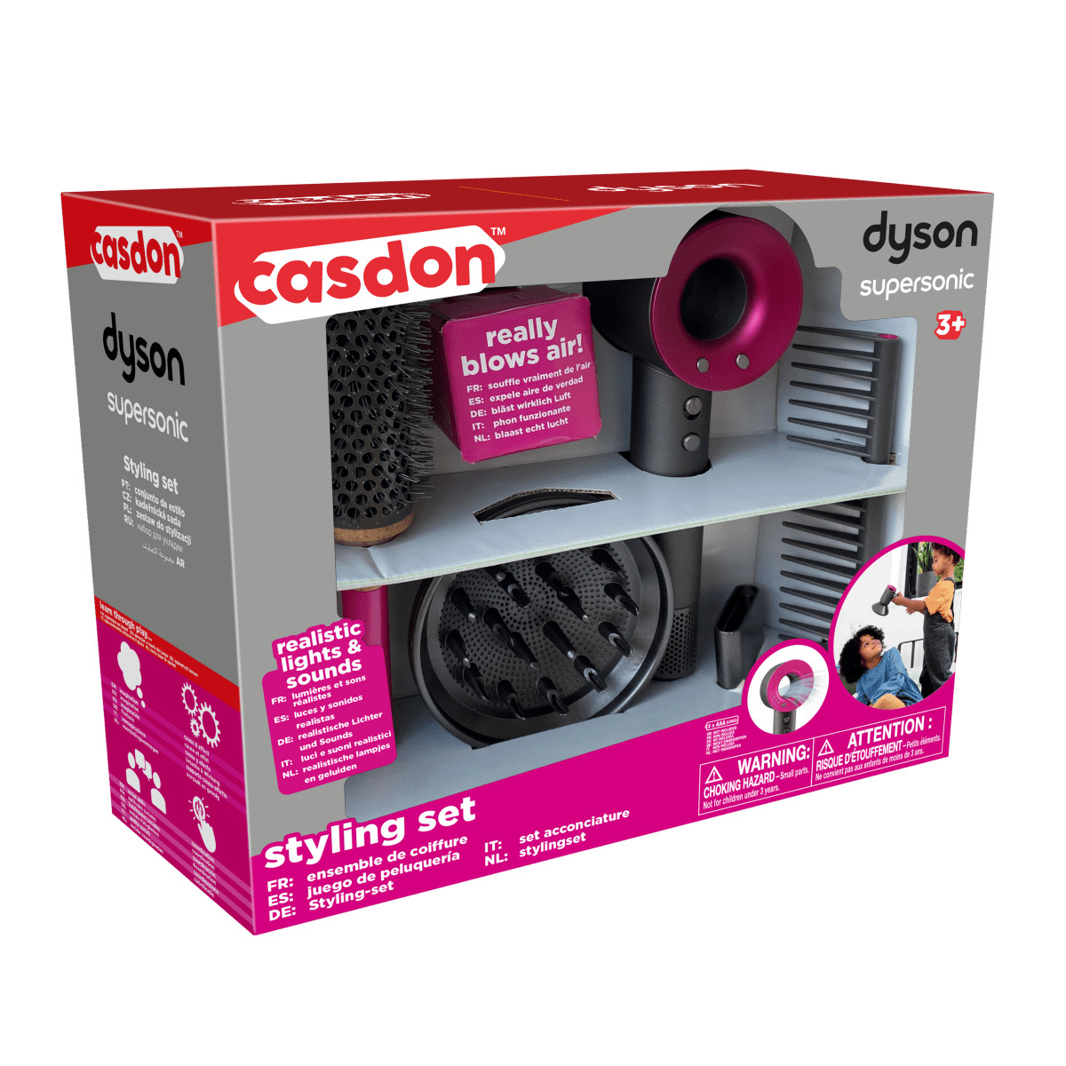 CASDON DYSON SUPERSONIC STYLING SET - Premium for Kids in Qatar | Toysaro.com