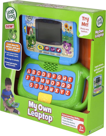 LEAPFROG MY OWN LEAPTOP, GREEN - Premium for Kids in Qatar | Toysaro.com