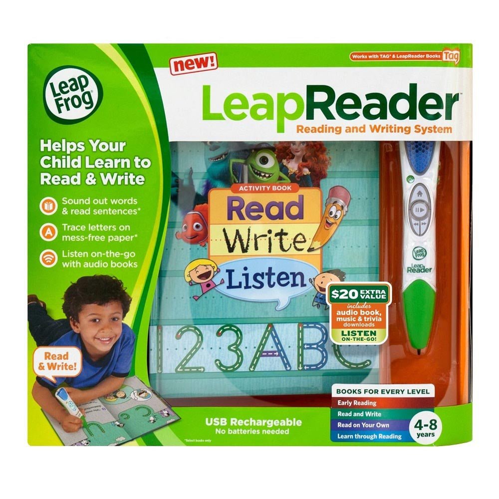 LEAPFROG LEAPREADER READING AND WRITING SYSTEM - GREEN - Premium for Kids in Qatar | Toysaro.com