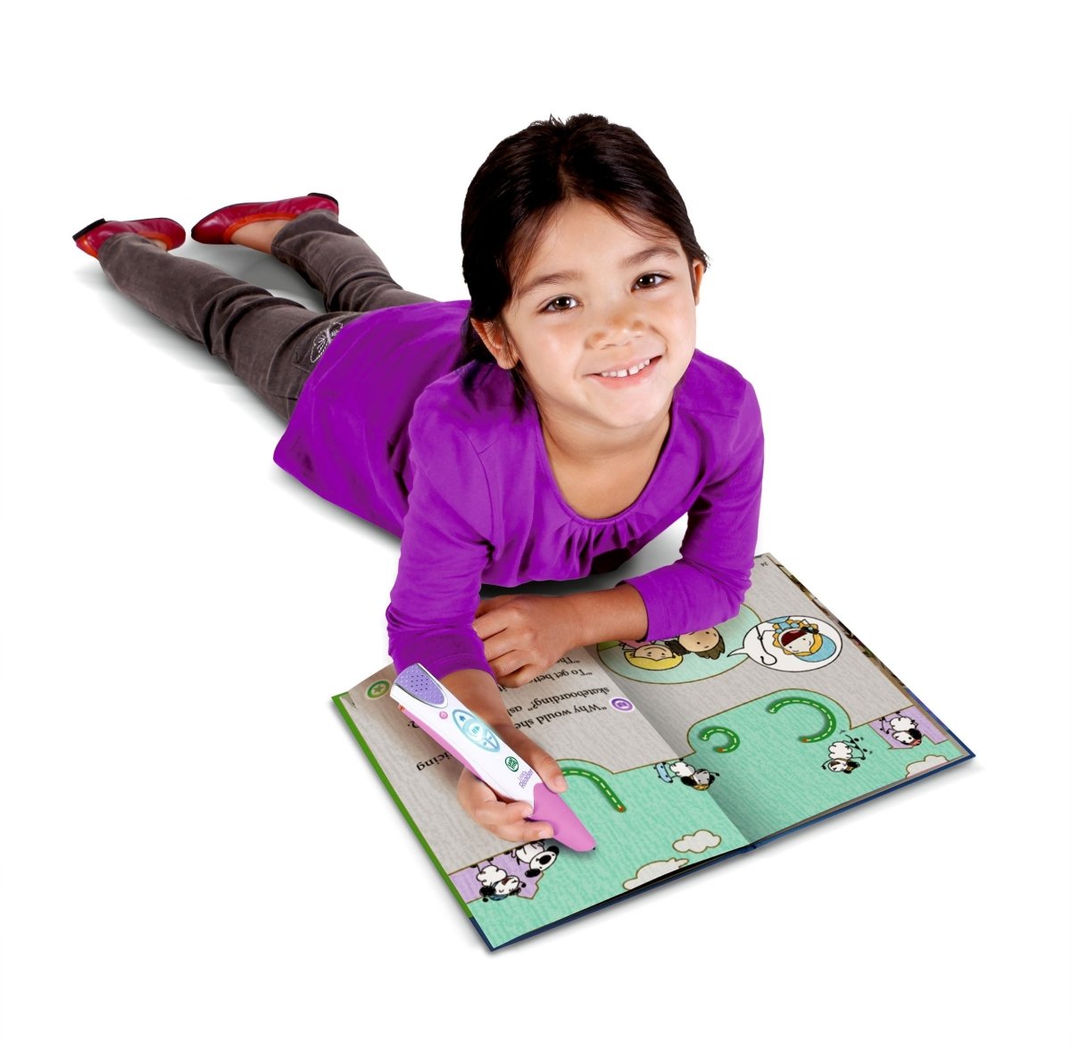 LEAPFROG LEAPREADER READING AND WRITING SYSTEM - PINK - Premium for Kids in Qatar | Toysaro.com