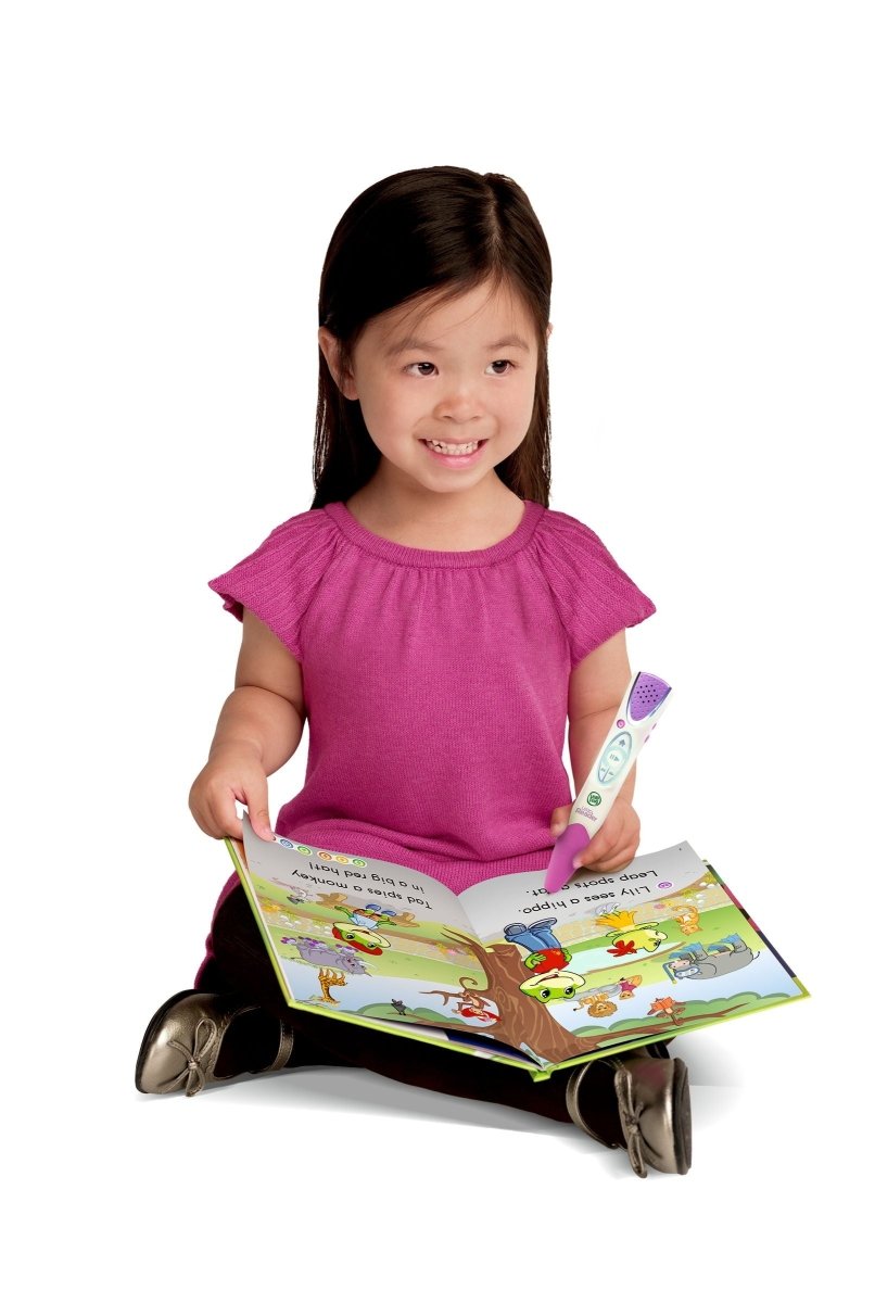 LEAPFROG LEAPREADER READING AND WRITING SYSTEM - PINK - Premium for Kids in Qatar | Toysaro.com