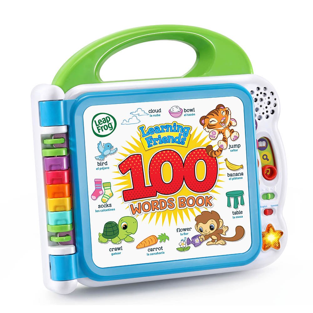 LEAPFROG LEARNING FRIENDS 100 WORDS BOOK - UK + FR - Premium for Kids in Qatar | Toysaro.com