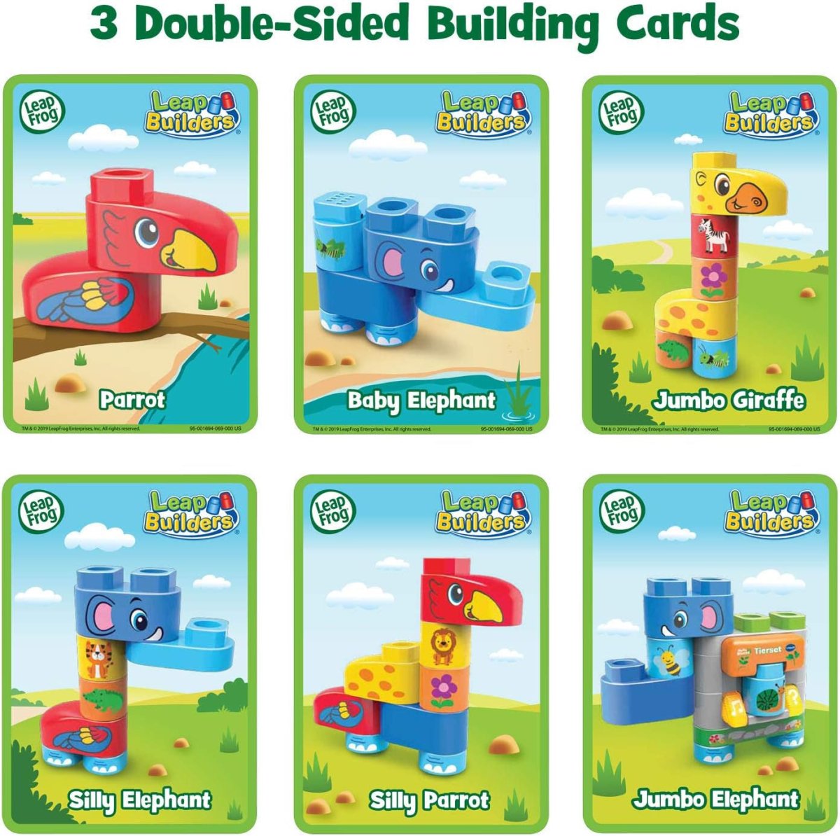 LEAPFROG BLOCK PLAY - WILD ANIMAL - Premium for Kids in Qatar | Toysaro.com
