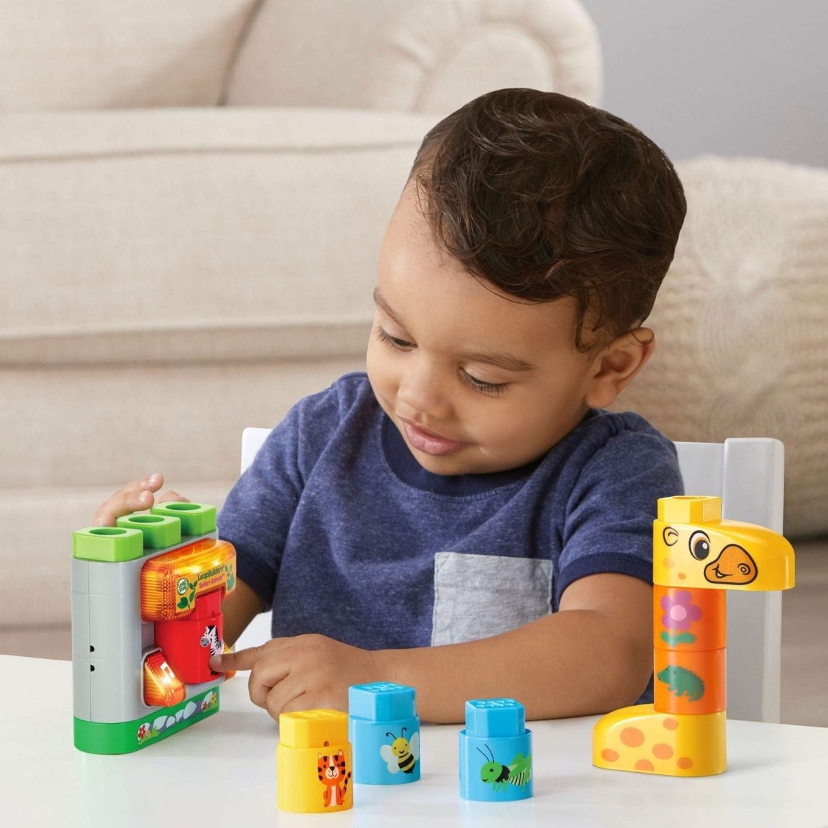 LEAPFROG BLOCK PLAY - WILD ANIMAL - Premium for Kids in Qatar | Toysaro.com