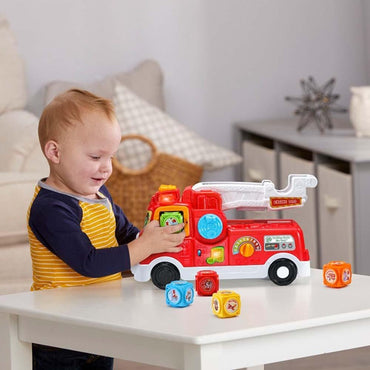 LEAPFROG TUMBLING BLOCKS FIRE ENGINE - Premium for Kids in Qatar | Toysaro.com