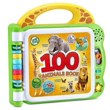 100 ANIMALS BOOK (BILINGUAL: UK+FR) - Premium for Kids in Qatar | Toysaro.com