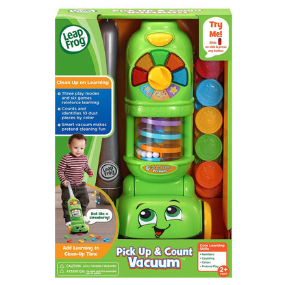 LEAPFROG PICKUP & COUNT VACCUM - Premium for Kids in Qatar | Toysaro.com