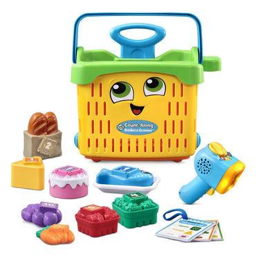 LEAPFROG COUNT ALONG BASKET & SCANNER - Premium for Kids in Qatar | Toysaro.com