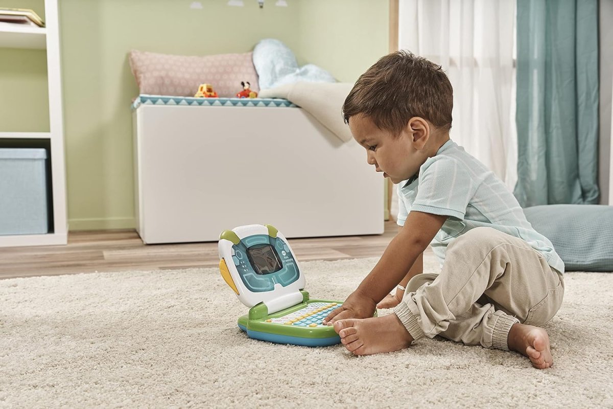 LEAPFROG CLIC THE ABC, 123 LAPTOP - GREEN - Premium for Kids in Qatar | Toysaro.com