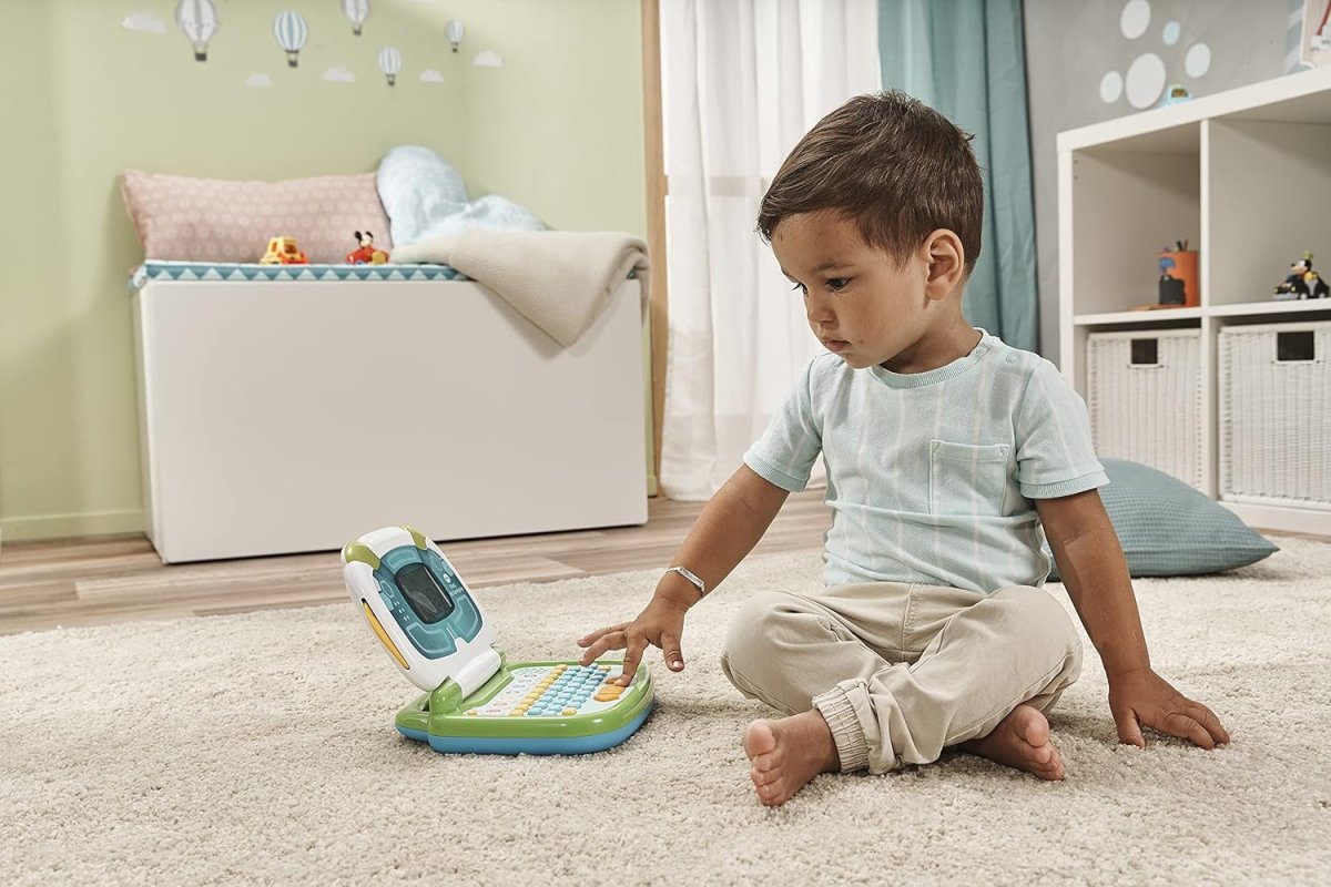 LEAPFROG CLIC THE ABC, 123 LAPTOP - GREEN - Premium for Kids in Qatar | Toysaro.com