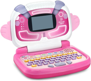 LEAPFROG CLIC THE ABC, 123 LAPTOP - PINK - Premium for Kids in Qatar | Toysaro.com