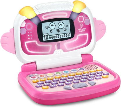 LEAPFROG CLIC THE ABC, 123 LAPTOP - PINK - Premium for Kids in Qatar | Toysaro.com
