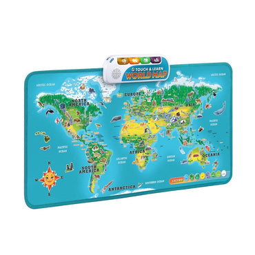 LEAPFROG TOUCH & LEARN WORLD MAP BOARD - Premium for Kids in Qatar | Toysaro.com
