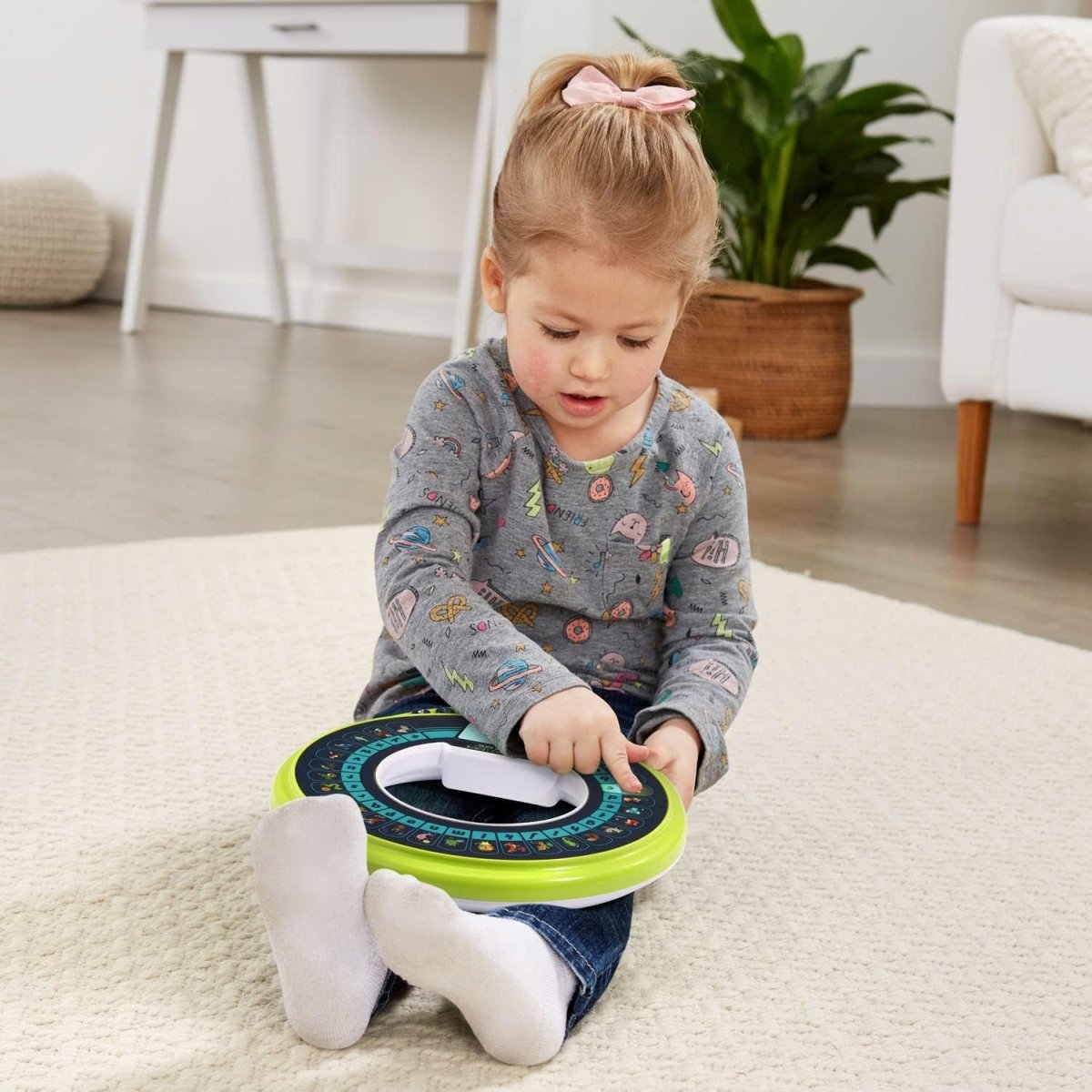 LEAPFROG SPINNING LIGHTS LETTER RING - Premium for Kids in Qatar | Toysaro.com