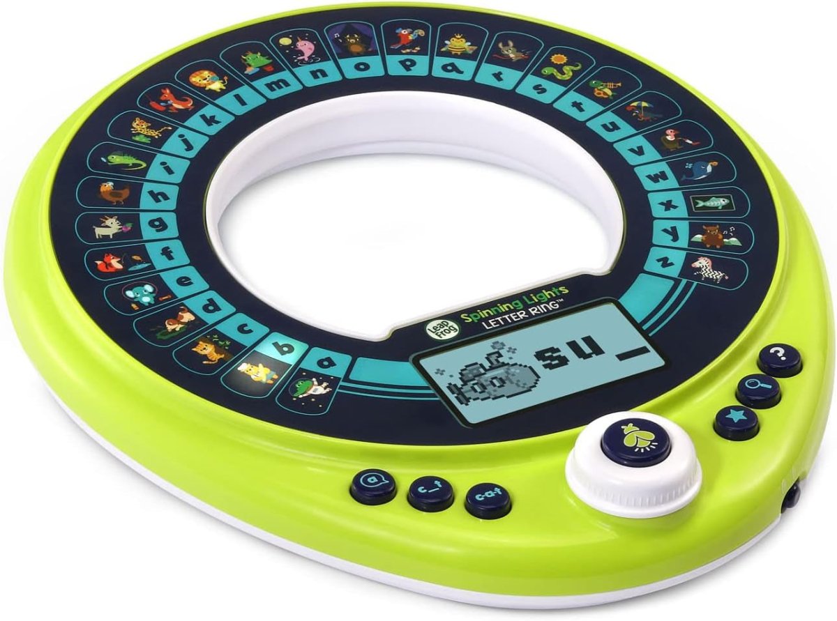 LEAPFROG SPINNING LIGHTS LETTER RING - Premium for Kids in Qatar | Toysaro.com