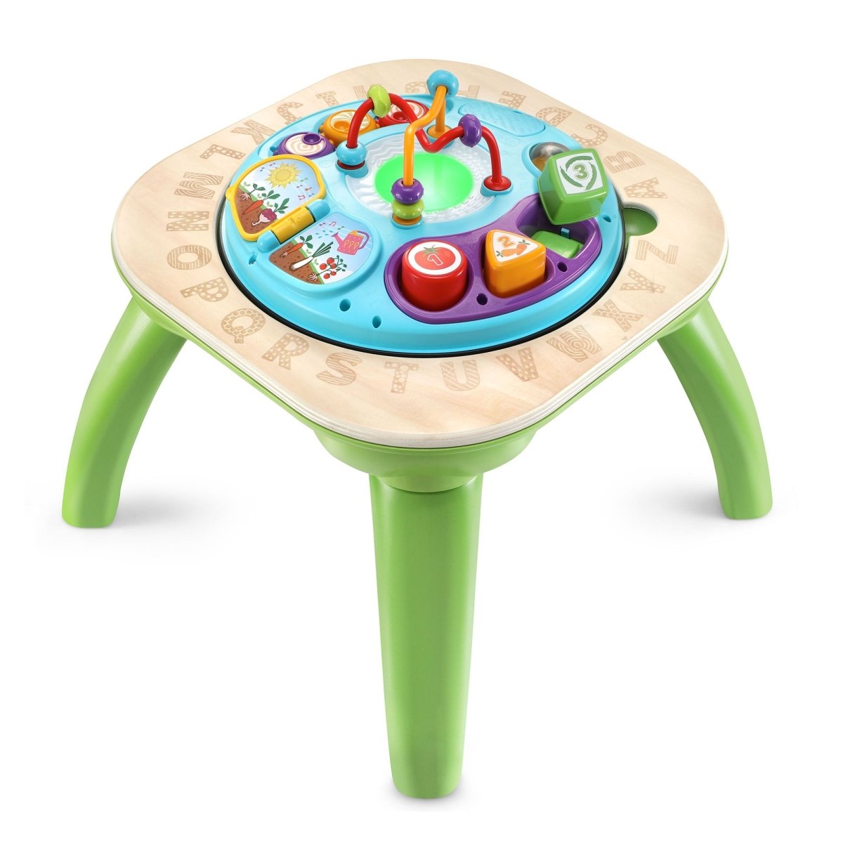 ABCS & ACTIVITIES WOODEN TABLE (FSC 100% WOOD) - Premium for Kids in Qatar | Toysaro.com