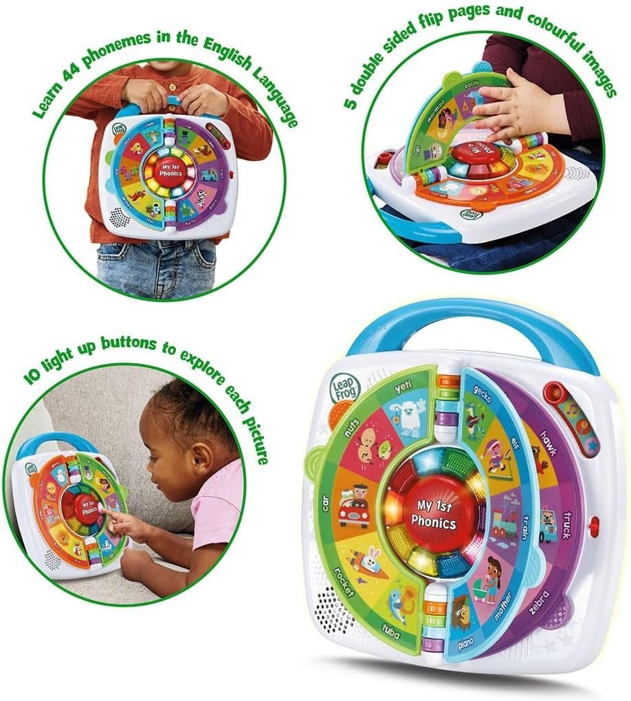 MY 1ST PHONICS SPIN & LEARN (LFUK) (ARAB) - Premium for Kids in Qatar | Toysaro.com
