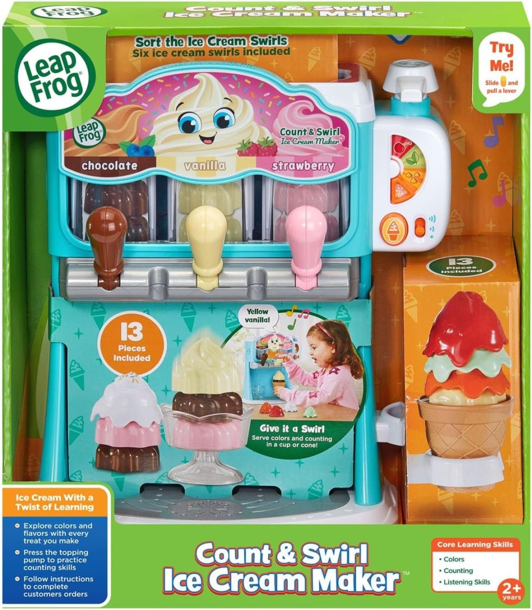 COUNT & SWIRL ICE CREAM MAKER (LFUK) (ARAB) - Premium for Kids in Qatar | Toysaro.com
